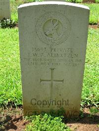 Dar Es Salaam War Cemetery - Albertzen, Joagem Willem Zachariah